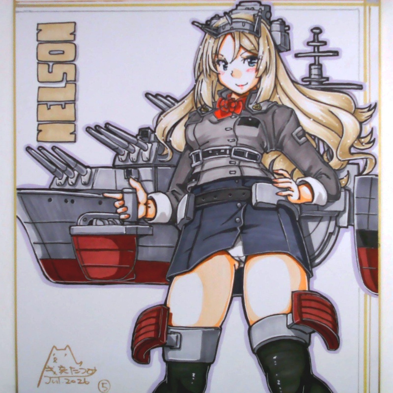 【終了】色紙 ネルソン(5)