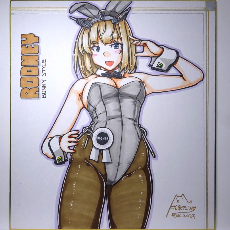 色紙 ロドニーバニー