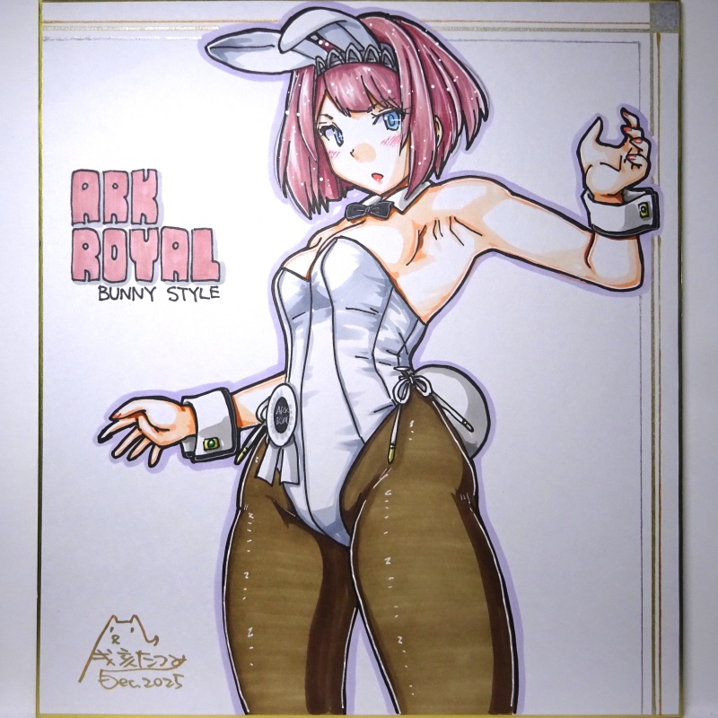 色紙 アークロイヤルバニー（欠品）