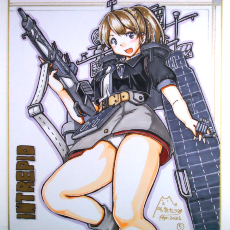 色紙 イントレピッド(5)