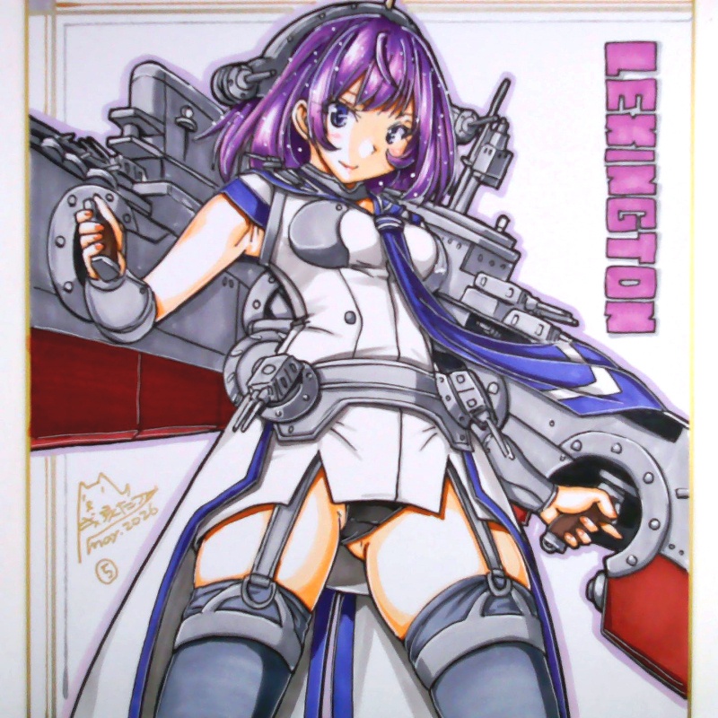 色紙 レキシントン(5)