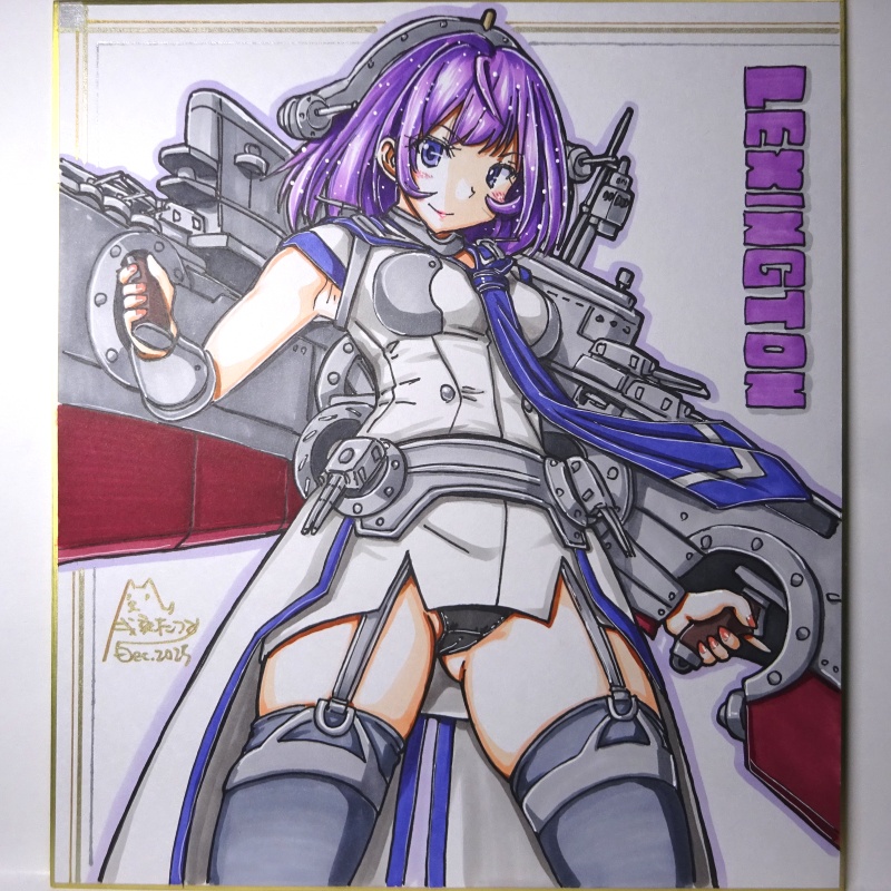 色紙 レキシントン(2)