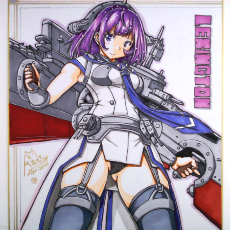 色紙 レキシントン(4)