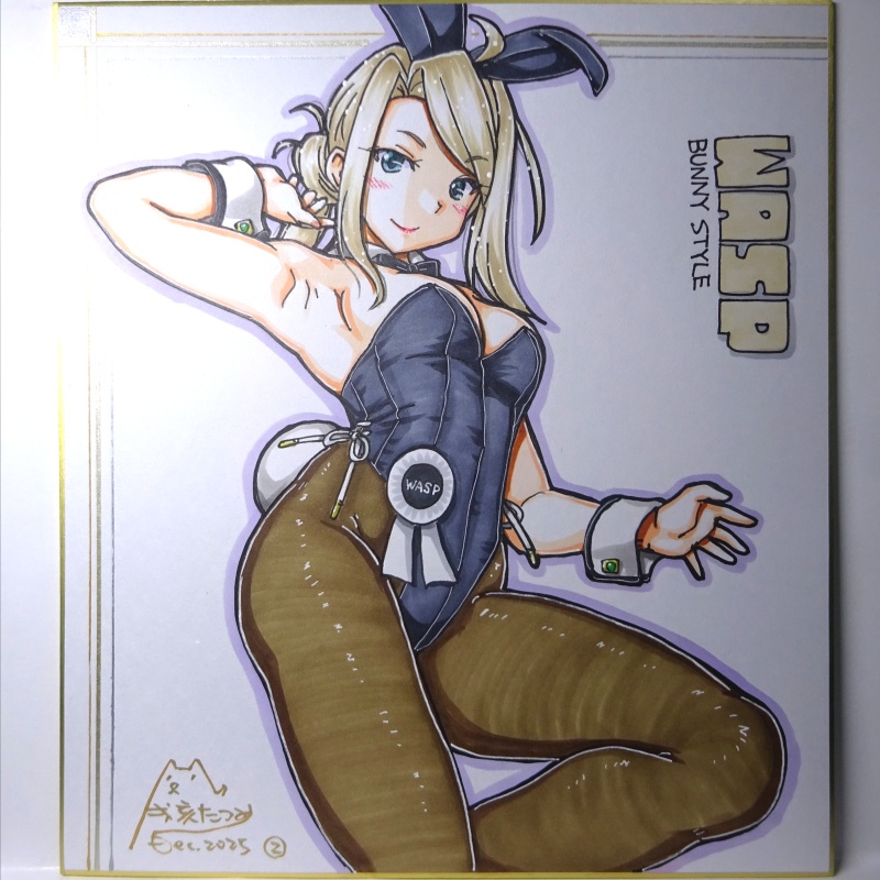 色紙 ワスプバニー(3)