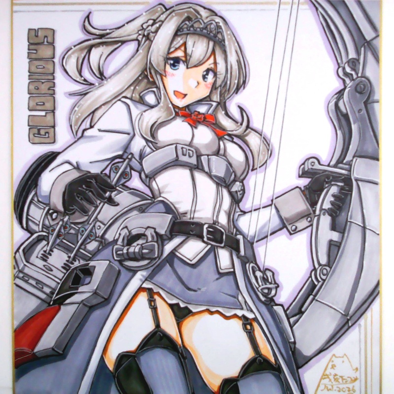 色紙 グロリアス(8)