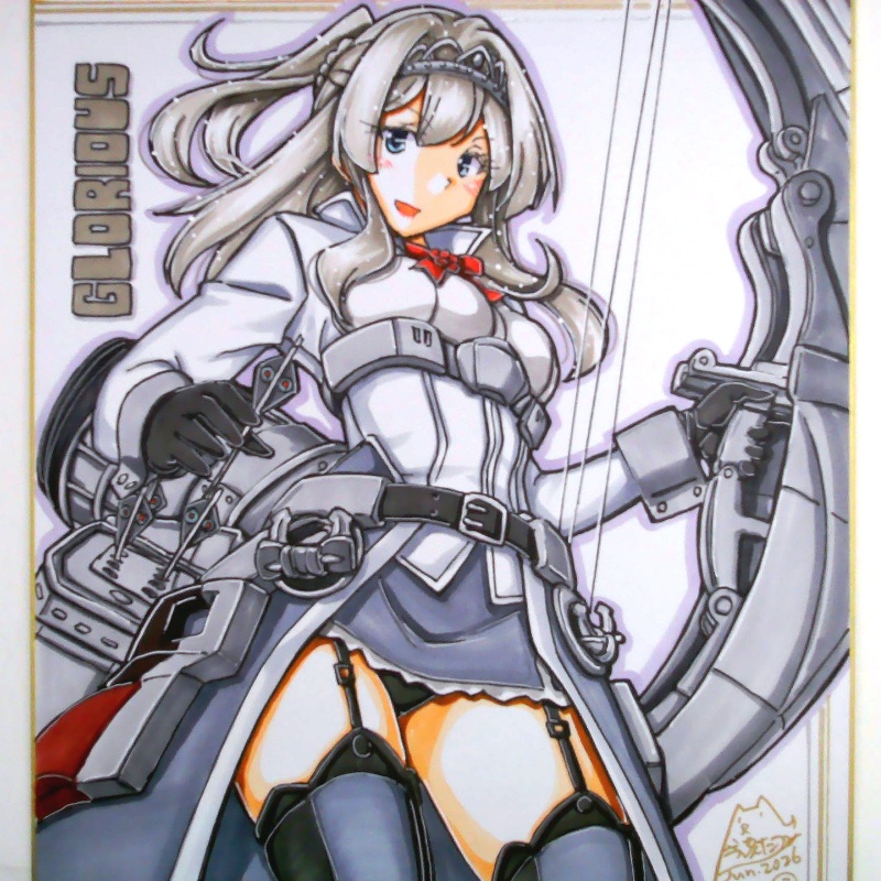 色紙 グロリアス（3）