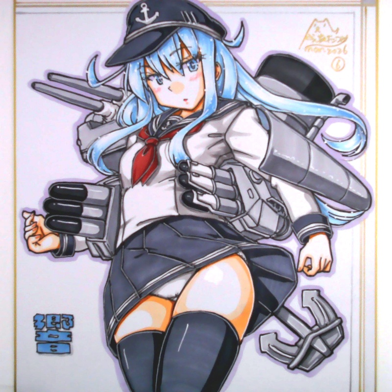 【終了】色紙 響(6)