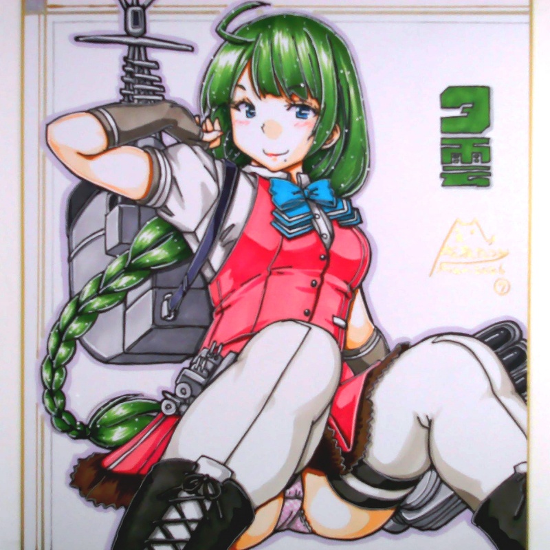 【終了】色紙 夕雲(7)