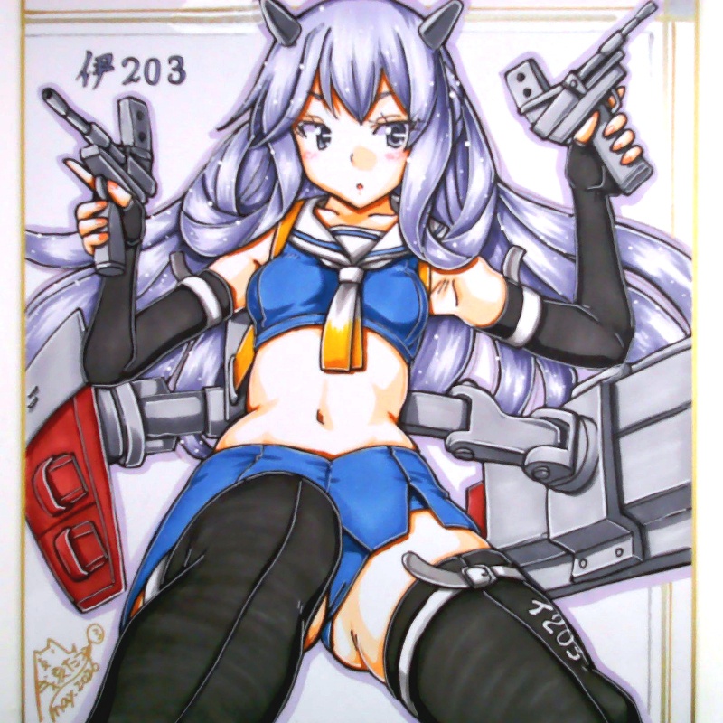 色紙 伊203(3)