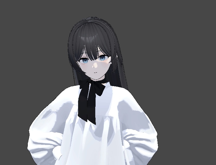 【3Dヘアモデル】 ボブと姫カット Bob & Hime cut