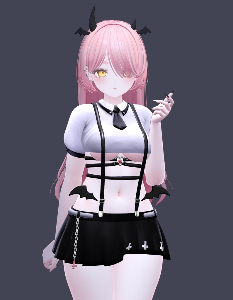 【3Dヘアモデル】 ボブと姫カット Bob & Hime cut