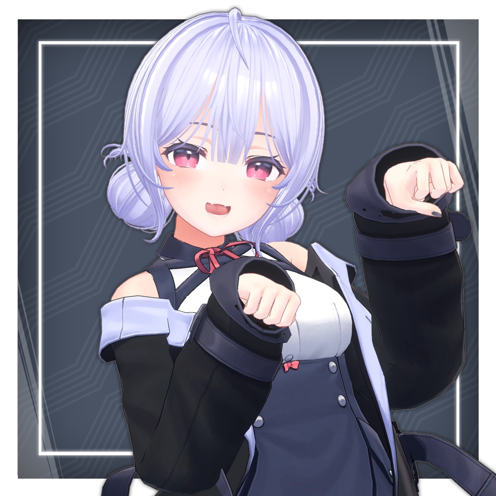 【3Dヘアモデル】 ローバンプッカヘア low pucca hair