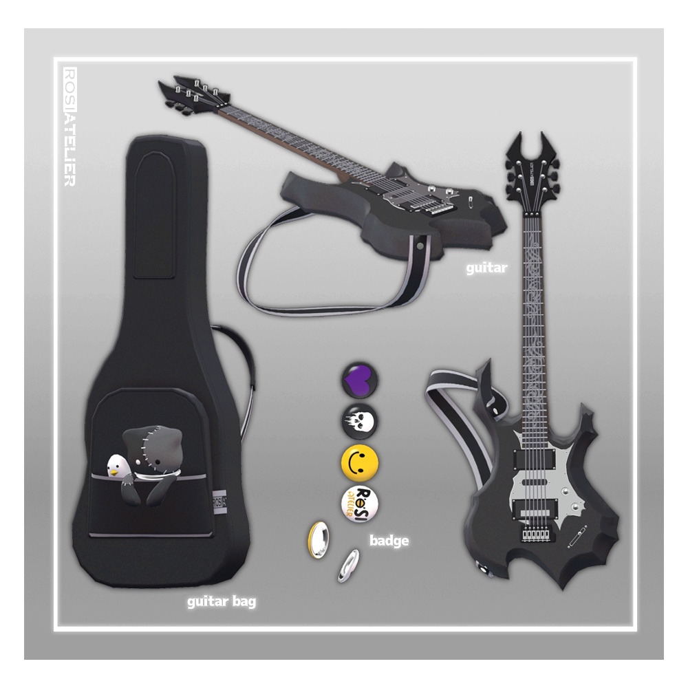 【3D衣装モデル】 Punky rock star (for Kikyo, Selestia)