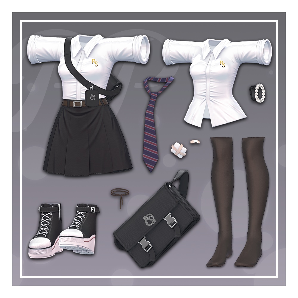 【9アバター対応】 Pure Preppy