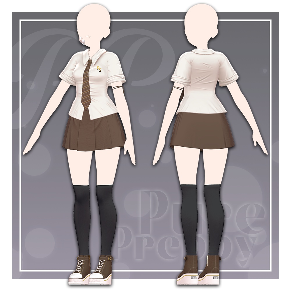 【9アバター対応】 Pure Preppy