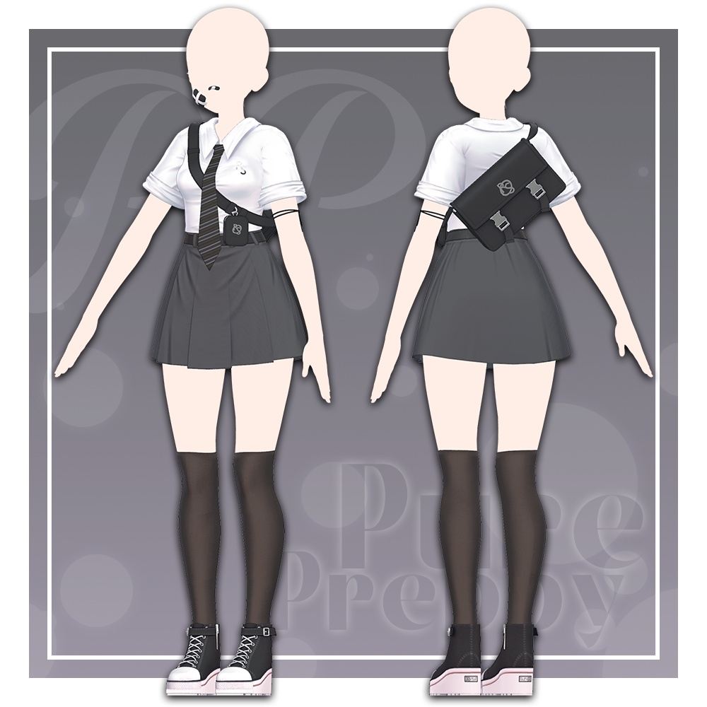 【9アバター対応】 Pure Preppy