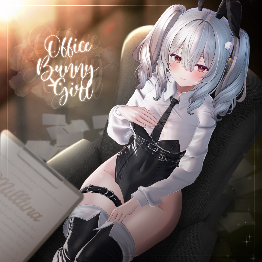 【8アバター対応】 NEW Office bunny girl