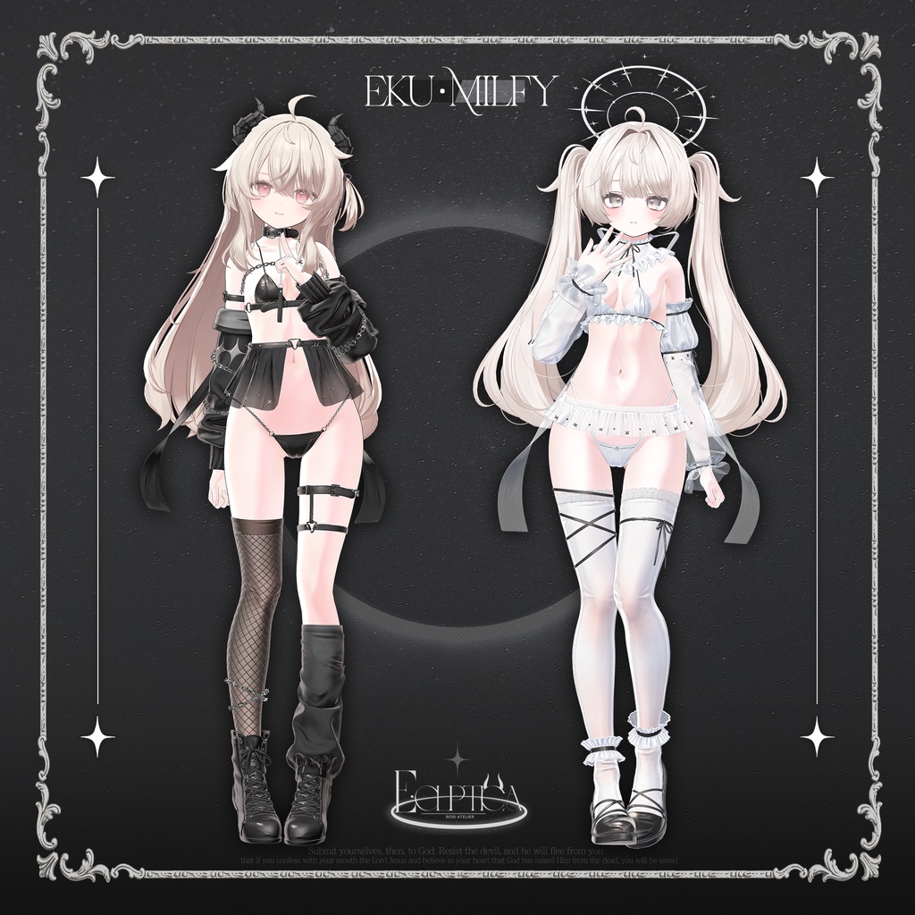 【9アバター対応】 🖤セール中🤍 Ecliptica