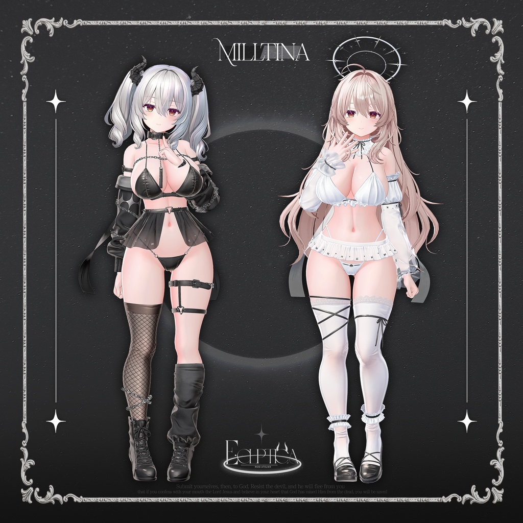 【9アバター対応】 🖤セール中🤍 Ecliptica