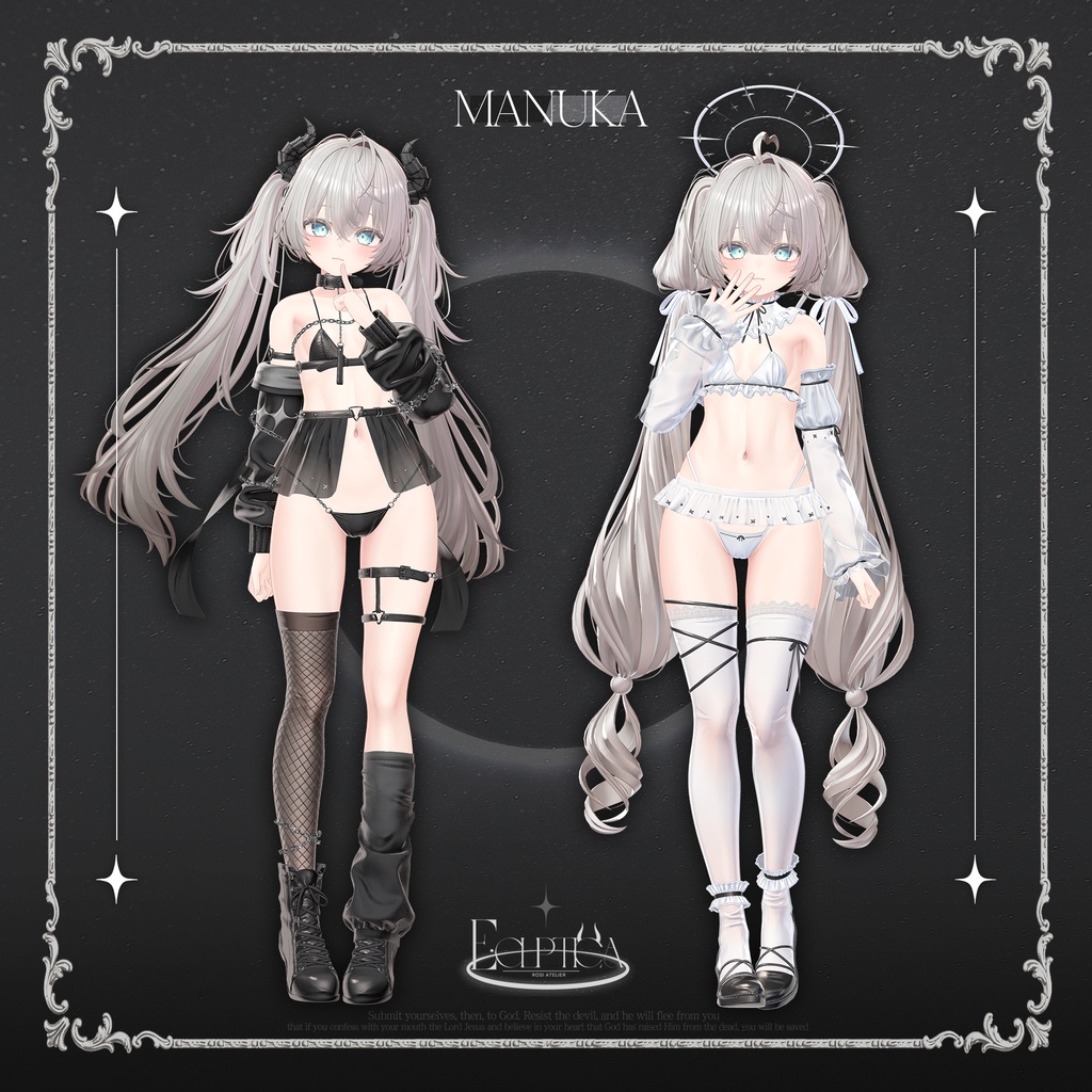【9アバター対応】 🖤セール中🤍 Ecliptica