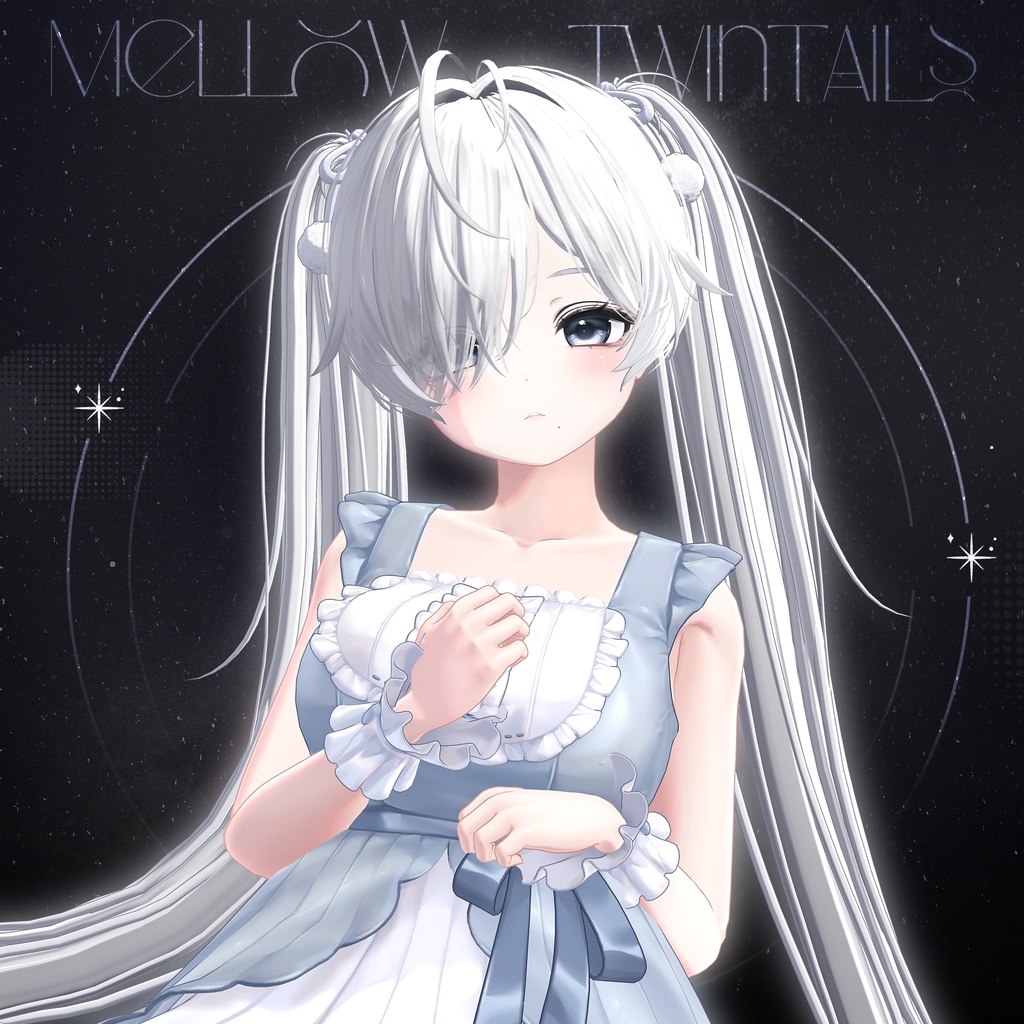【11アバター対応】 メロウ・ツインテール Mellow Twintails