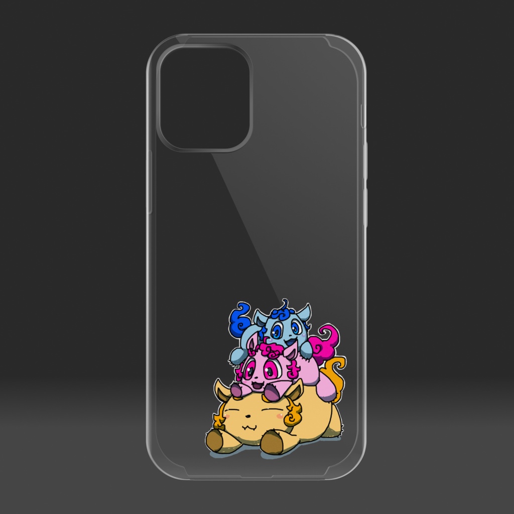 つむつむシーサー クリア