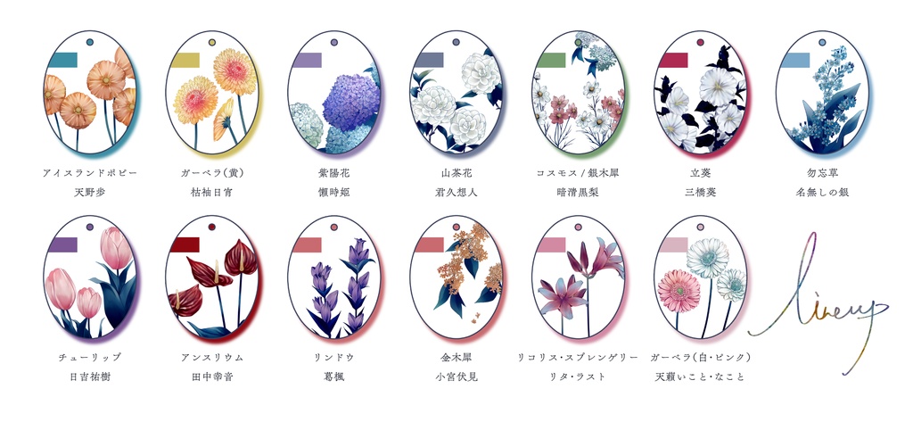 彼と彼女の標本アクキー