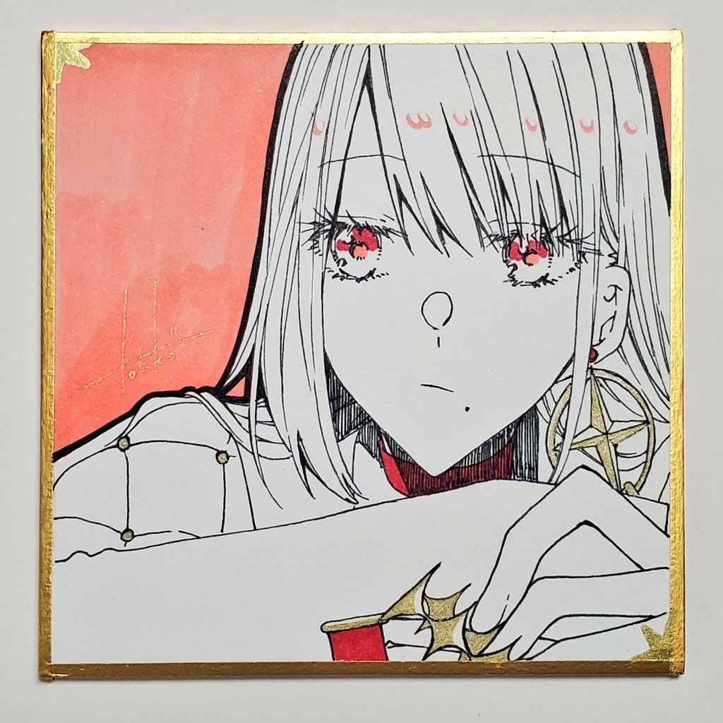 コミティア154色紙原画