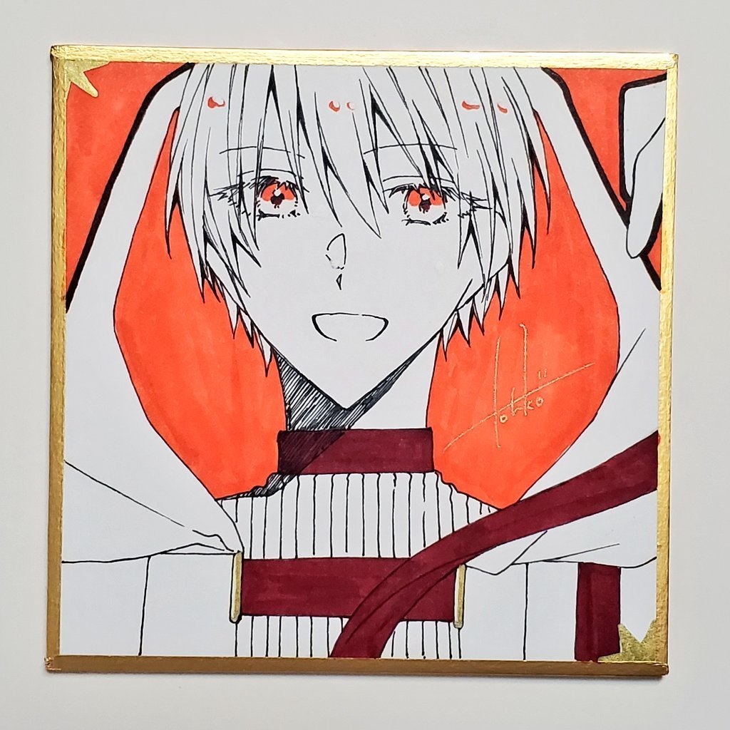 コミティア154色紙原画