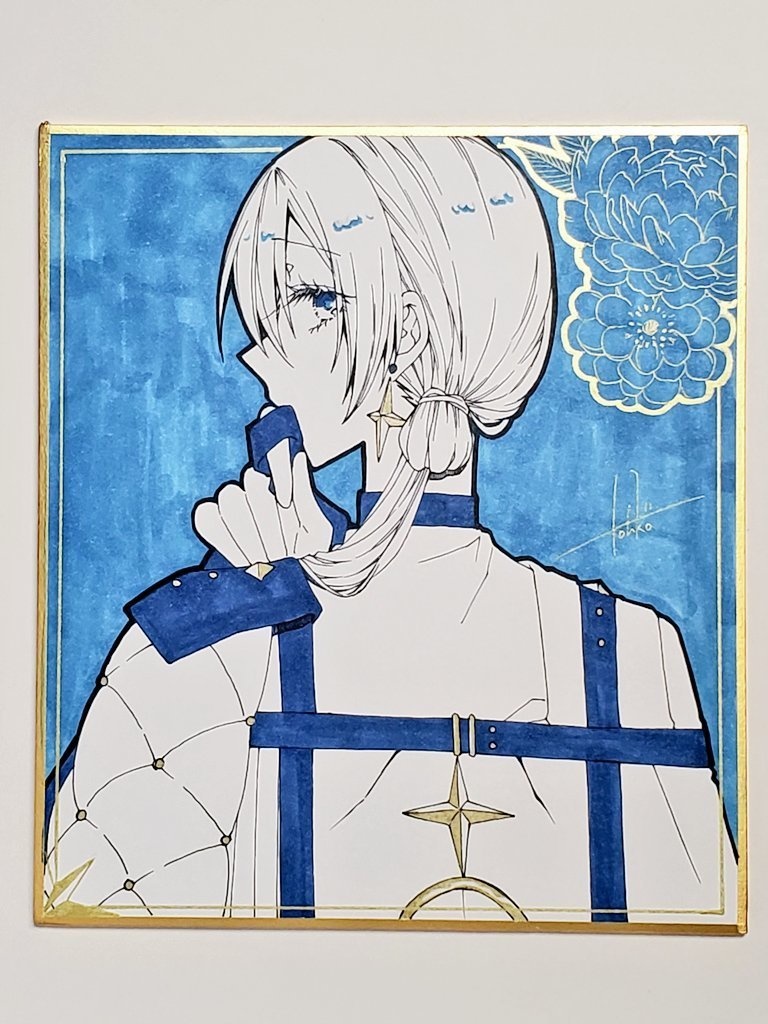 コミティア154色紙原画