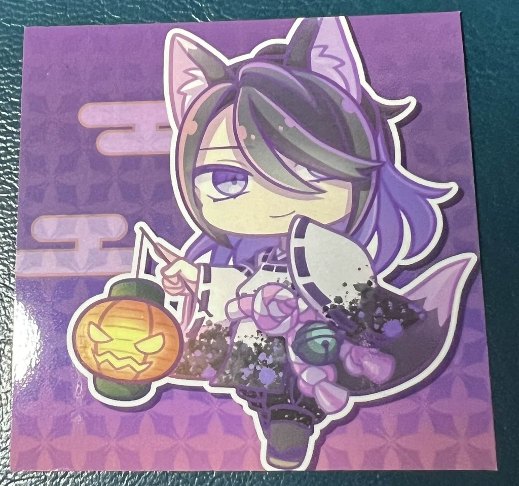 鈴乃音継音　ハロウィン2024　ステッカーA