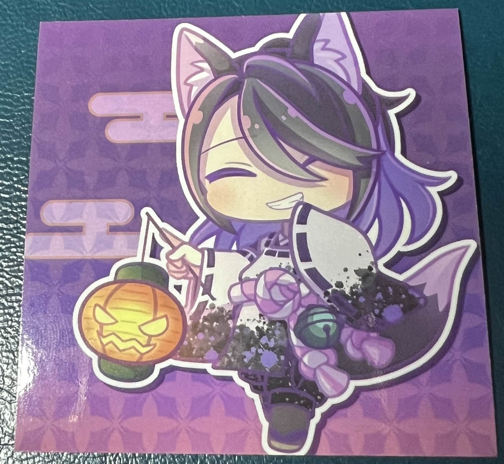 鈴乃音継音　ハロウィン2024　ステッカーB
