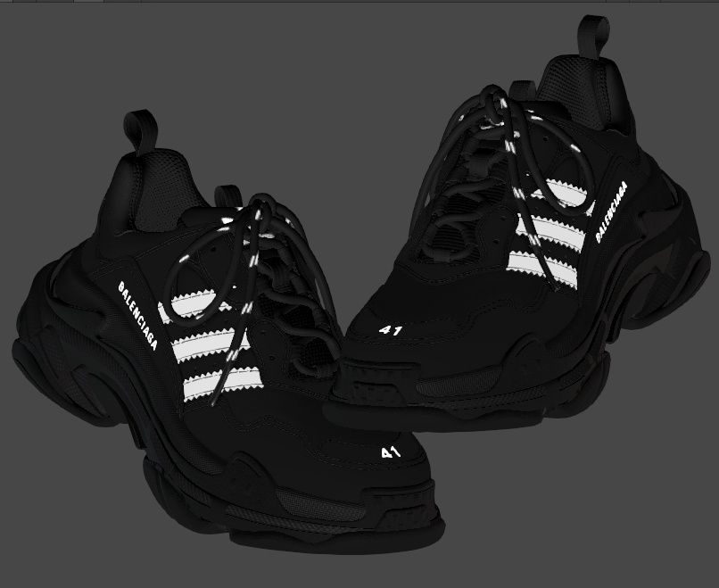 「Display Only」Triple S