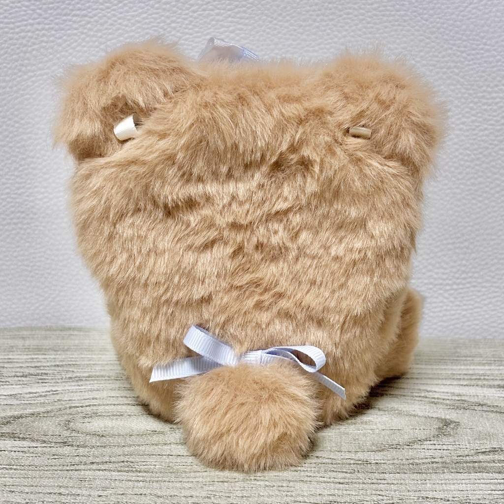 ♡おすわりぬい服♡10cm/ぱぺっとサイズ ブルー くま