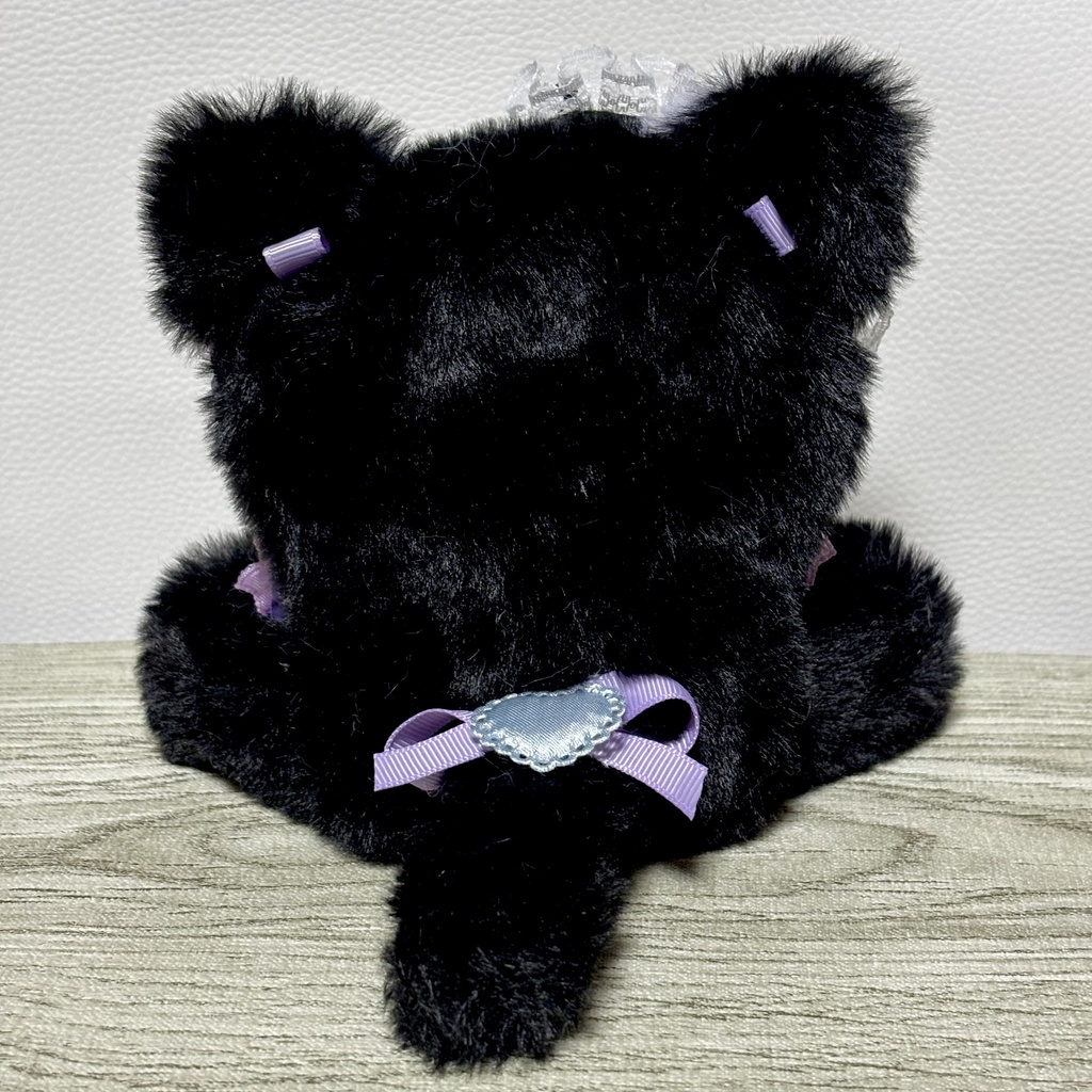 ♡おすわりぬい服♡10cm/ぱぺっとサイズ パープル ねこ