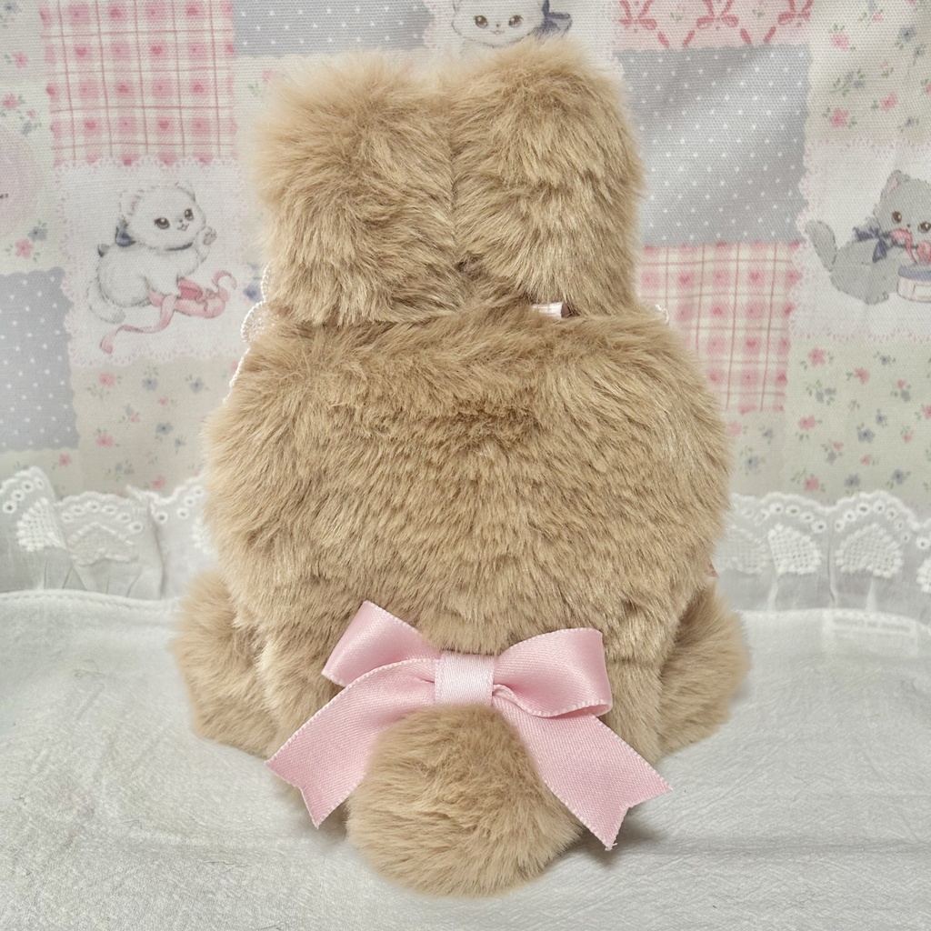 ♡おすわりぬい服♡10cm/ぱぺっとサイズ さくらミルクティー 2種