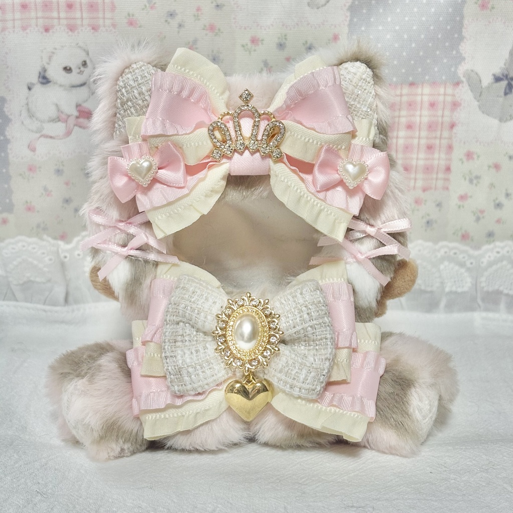 ♡おすわりぬい服♡10cm/ぱぺっとサイズ さくら姫ギャル A