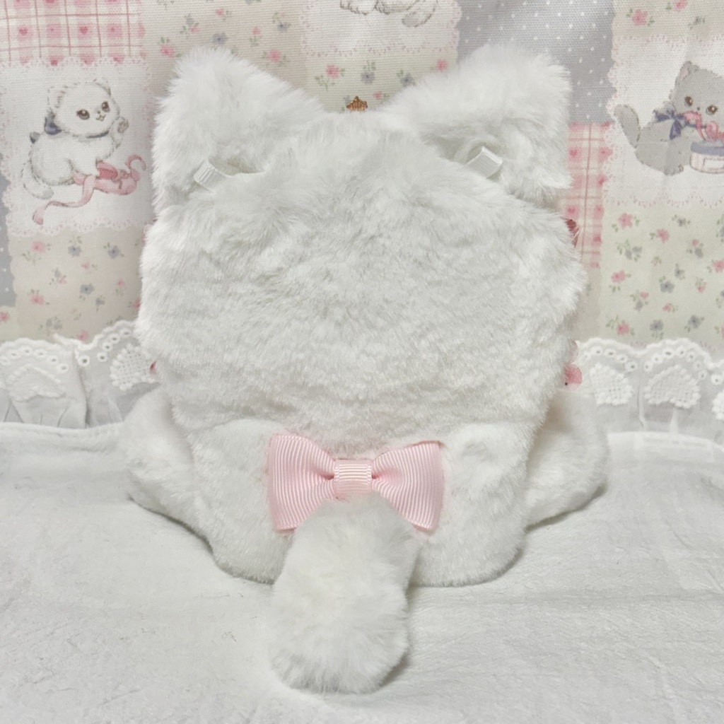 ♡おすわりぬい服♡10cm/ぱぺっとサイズ チェリーねこ ピンク ブルー パープル オレンジ