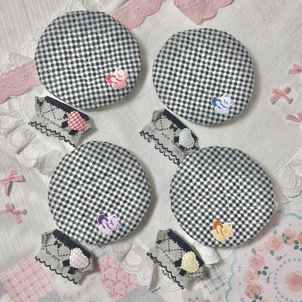 ♡ぬい服♡10cm/まるっとサイズ レッド ブルー パープル イエロー 4色