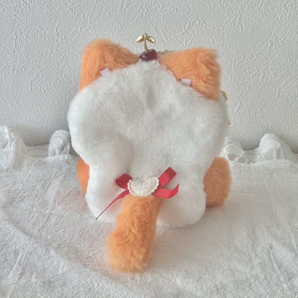 ♡おすわりぬい服♡10cm/ぱぺっとサイズ アイスクリームねこ 7色