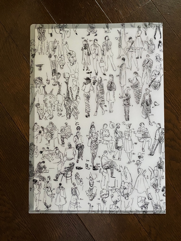 街角ファッションショー クリアファイルセット