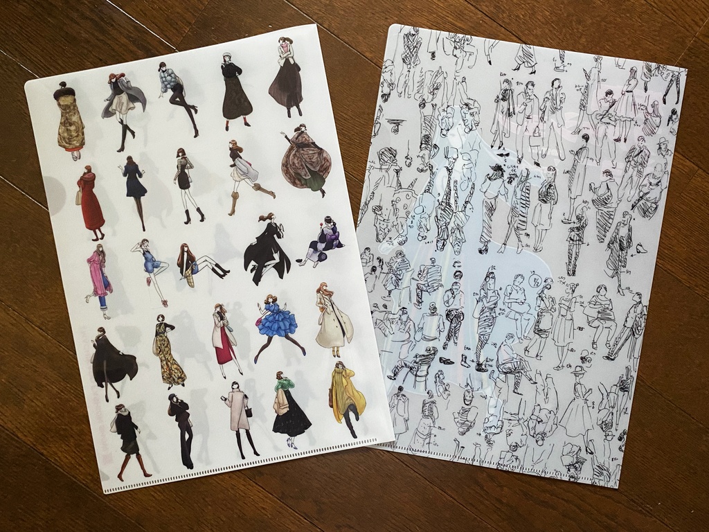 街角ファッションショー クリアファイルセット