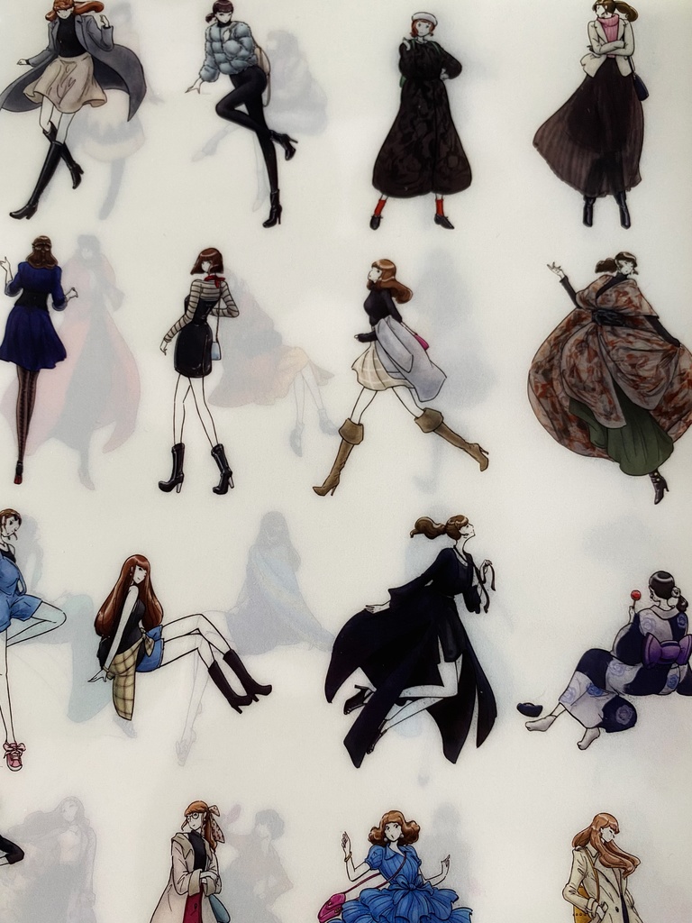 街角ファッションショー クリアファイルセット