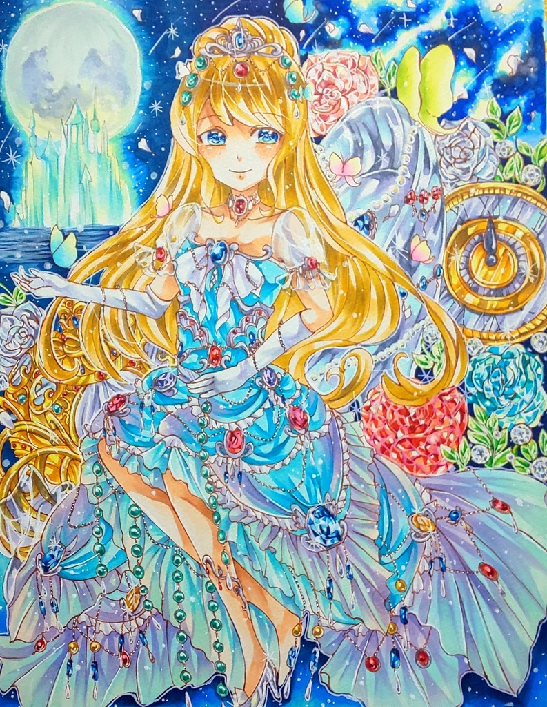 コピック原画 シンデレラ Radiant Sky Booth