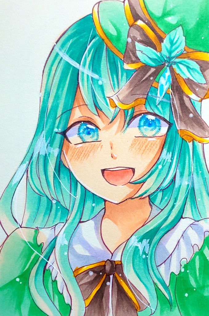 [コピック原画]チョコミントちゃん