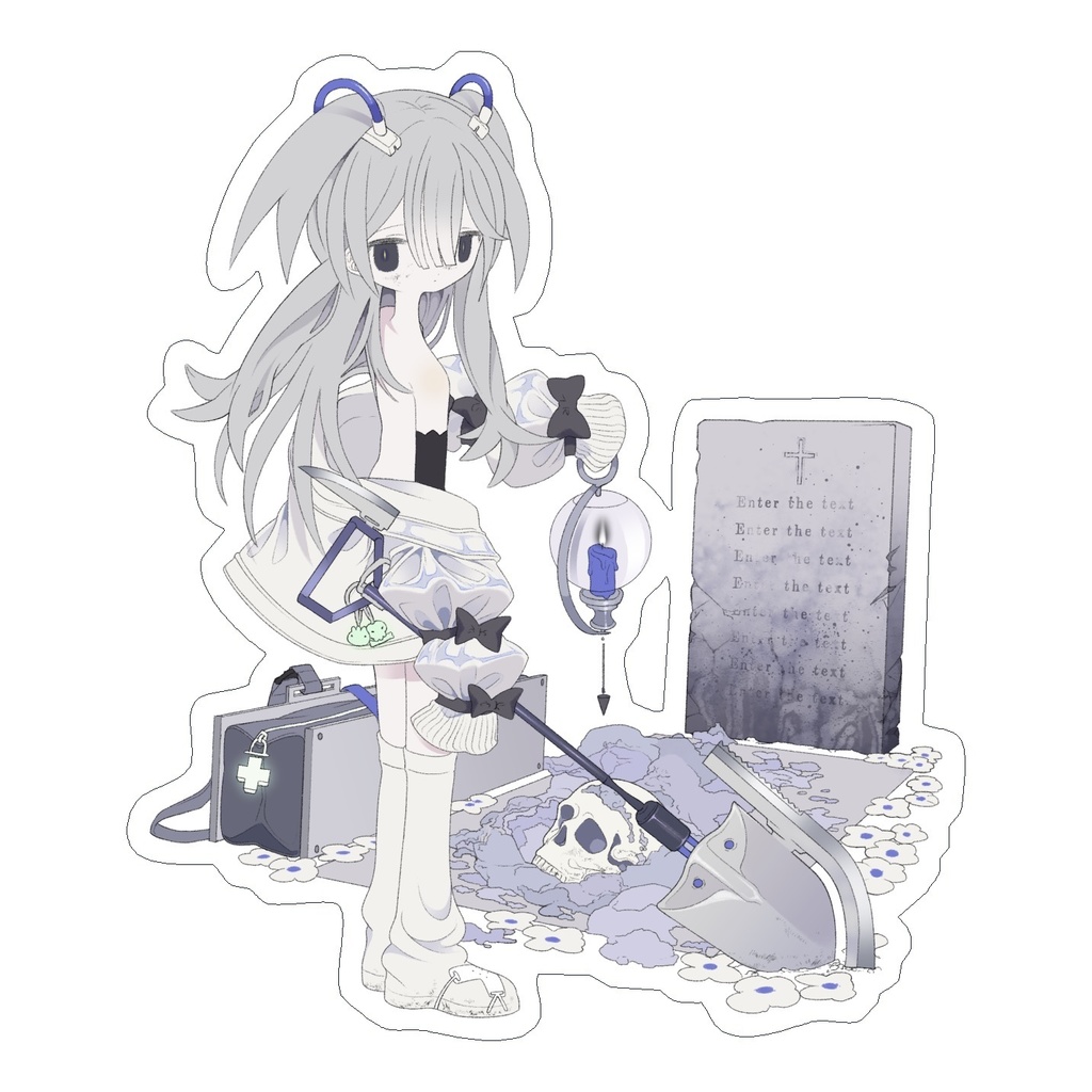 墓泥棒Ⅱ ステッカー