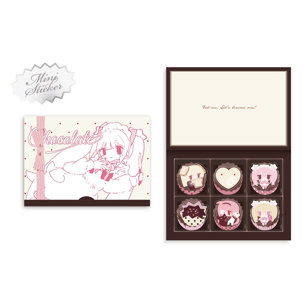 Chocolate Mini Stickers