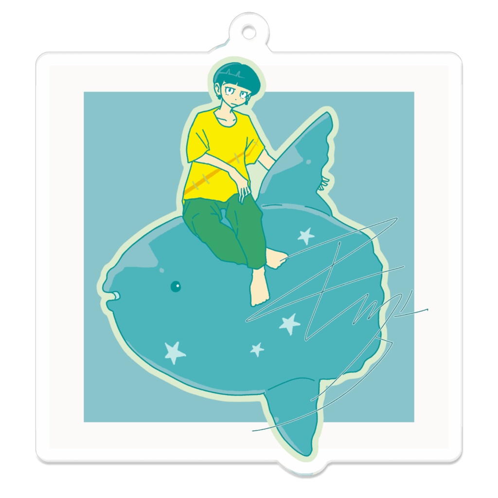 Surf Sunfish キーホルダー