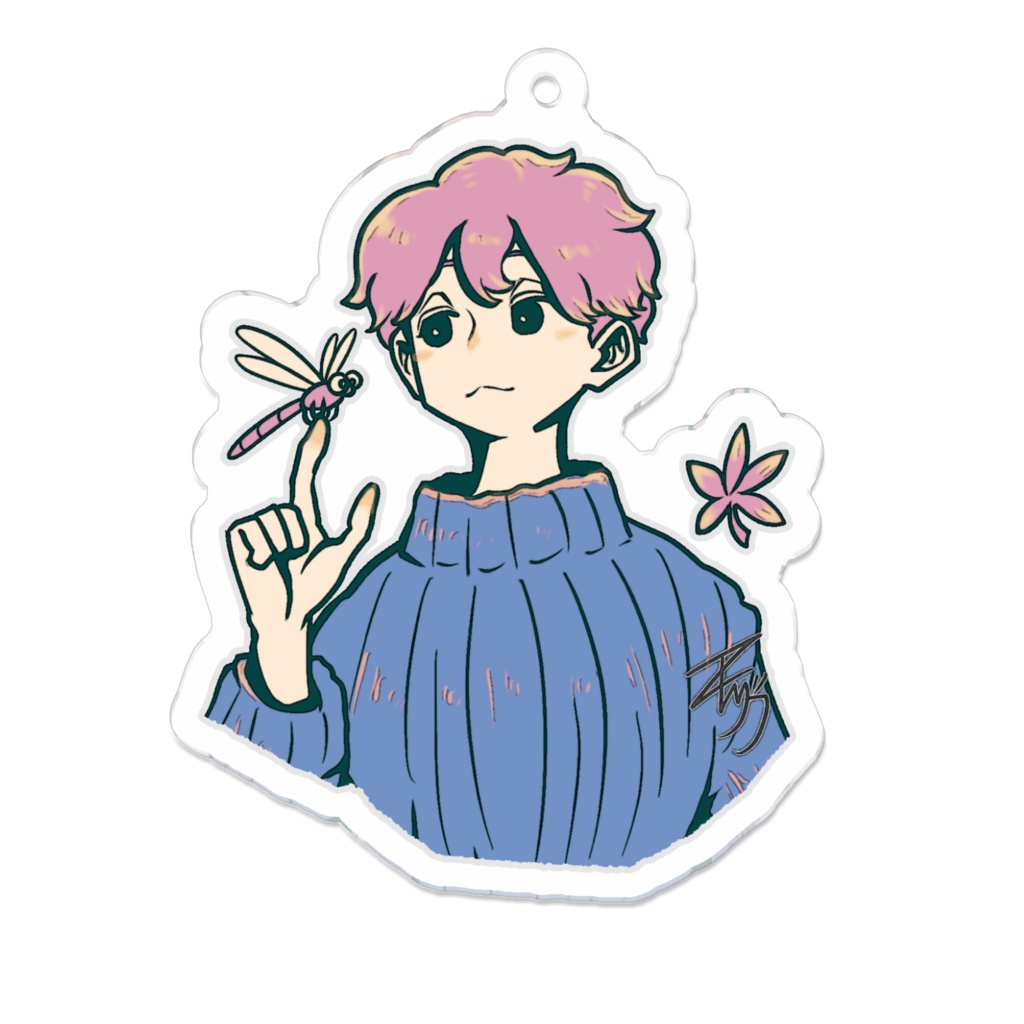 蜻蛉 キーホルダー