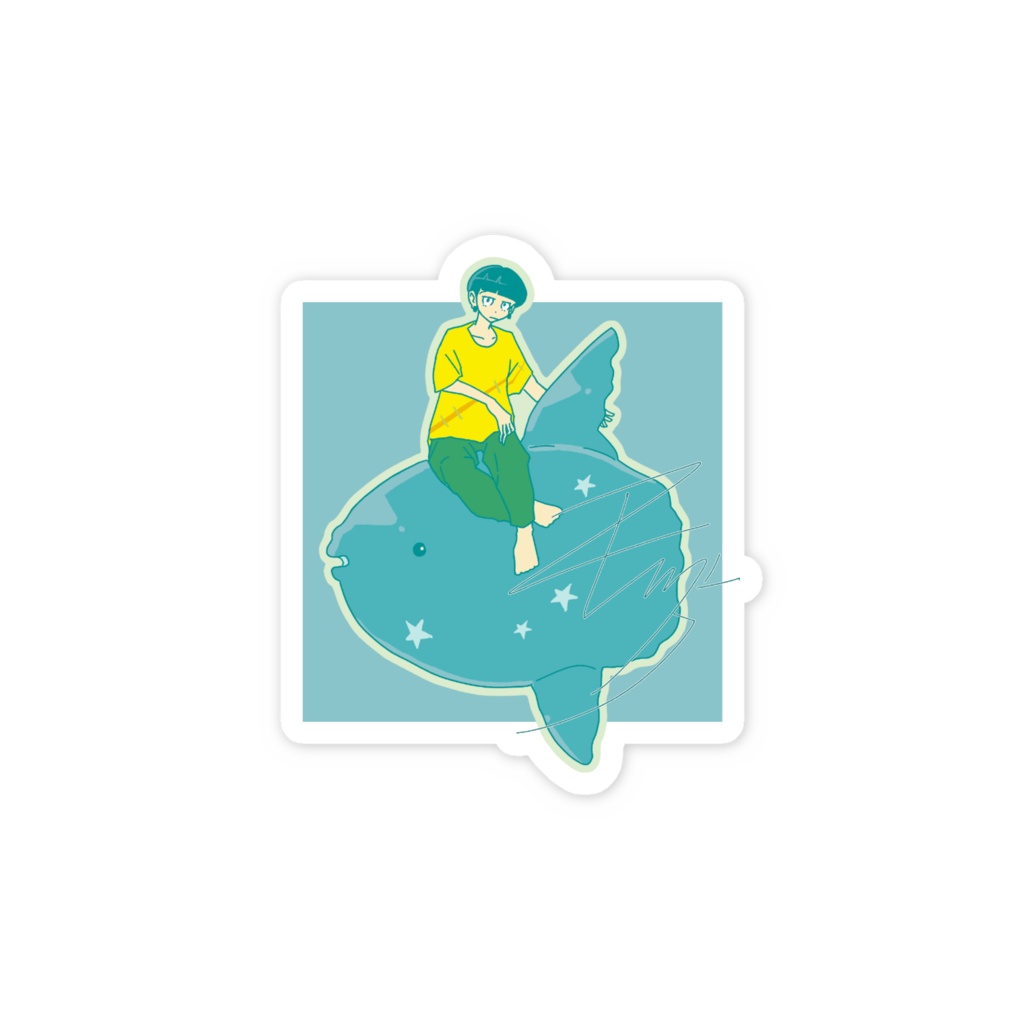 Surf Sunfish ステッカー